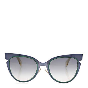 FENDI Cat Eye Lines Sunglasses FF 0133/S Blue