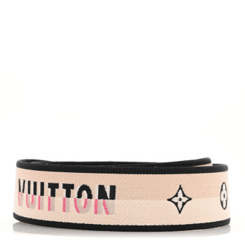 LOUIS VUITTON Jacquard Speedy Bandouliere 20 Shoulder Strap Black