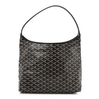 GOYARD Goyardine Boheme Hobo Black
