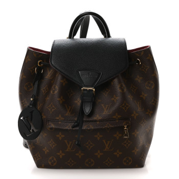 LOUIS VUITTON Monogram Montsouris PM Black