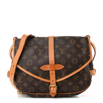 LOUIS VUITTON Monogram Saumur 30