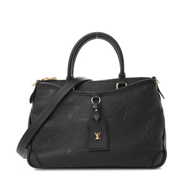 LOUIS VUITTON Empreinte Monogram Giant Trianon PM Black