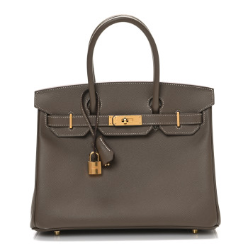 HERMES Epsom Birkin 30 Etoupe