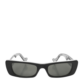 GUCCI Acetate Rectangular Sunglasses GG0516S Black