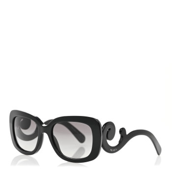 PRADA Acetate Baroque Sunglasses SPR 27O Black