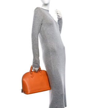 LOUIS VUITTON Epi Alma PM Mandarin