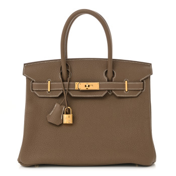 HERMES Togo Birkin 30 Etoupe