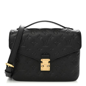 LOUIS VUITTON Empreinte Pochette Metis Black