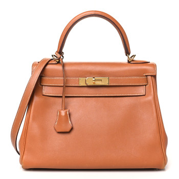 HERMES Swift Kelly Retourne 28 Gold