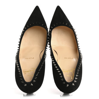 CHRISTIAN LOUBOUTIN Veau Velours Anjalina 100 Pumps 37 Black