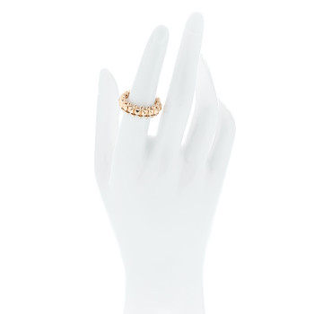 CARTIER 18K Pink Gold MM Clash De Cartier Ring 53 6.5