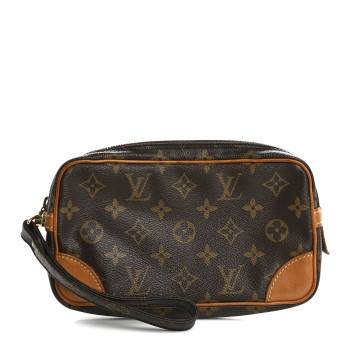 LOUIS VUITTON Monogram Pochette Marly Dragonne 22