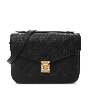 LOUIS VUITTON Empreinte Pochette Metis Black