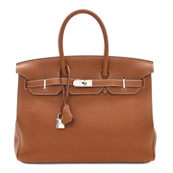 HERMES Togo Birkin 35 Gold HERMES Togo Birkin 35 Gold