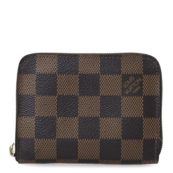 LOUIS VUITTON Damier Ebene Zippy Coin Purse