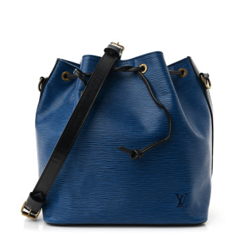 LOUIS VUITTON Epi Petit Bi-Color Noe Toledo Black