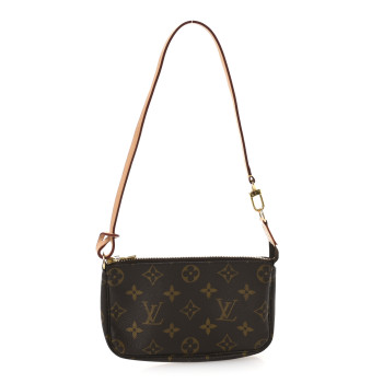 LOUIS VUITTON Monogram Petit Bucket Pouch