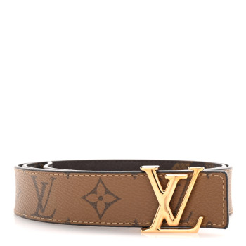 LOUIS VUITTON Giant Monogram 30mm LV Iconic Reversible Belt 85 34