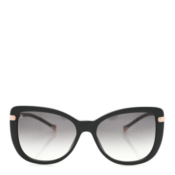 LOUIS VUITTON Monogram Acetate Charlotte Sunglasses Z0781E