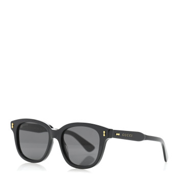 GUCCI Acetate Square Frame Sunglasses GG164S Black