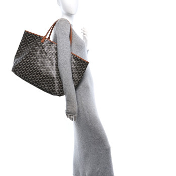 GOYARD Goyardine Saint Louis GM Black Gold