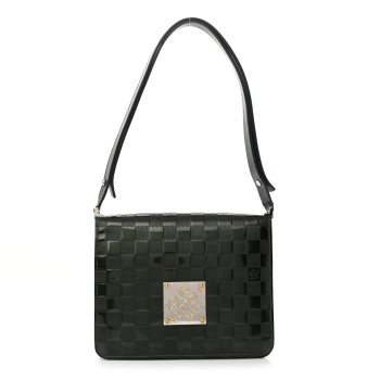 LOUIS VUITTON Damier Vernis Cabaret Bag Blue
