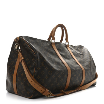 LOUIS VUITTON Monogram Keepall Bandouliere 55