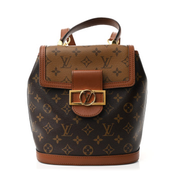 LOUIS VUITTON Reverse Monogram Dauphine Backpack PM LOUIS VUITTON Reverse Monogram Dauphine Backpack PM