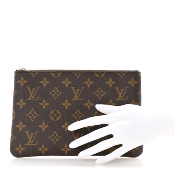 LOUIS VUITTON Monogram Key Pouch M