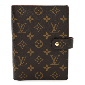 LOUIS VUITTON Monogram Medium Ring Agenda Cover