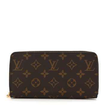 LOUIS VUITTON Monogram Zippy Wallet Fuchsia
