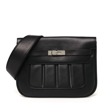 HERMES Veau Swift Sac Berline 28 Black