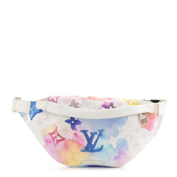 LOUIS VUITTON Monogram Watercolor Discovery Bumbag Multicolor