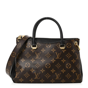 LOUIS VUITTON Monogram Pallas Full BB Black