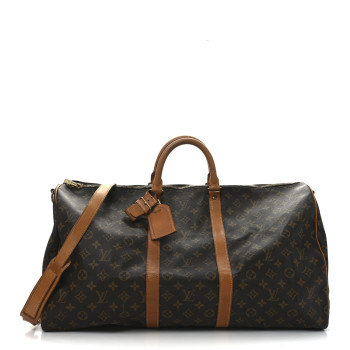 LOUIS VUITTON Monogram Keepall Bandouliere 55