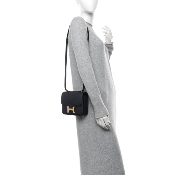 HERMES Evercolor Constance 18 Bleu Nuit