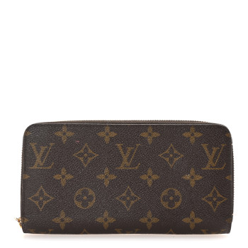LOUIS VUITTON Monogram Zippy Wallet