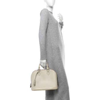 LOUIS VUITTON Epi Alma MM Ivory LOUIS VUITTON Epi Alma MM Ivory