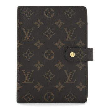 LOUIS VUITTON Monogram Medium Ring Agenda Cover