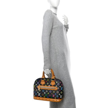 LOUIS VUITTON Monogram Multicolor Alma Black