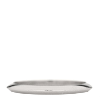 TIFFANY Platinum 2mm Knife Edge Wedding Band Ring 53 6.5