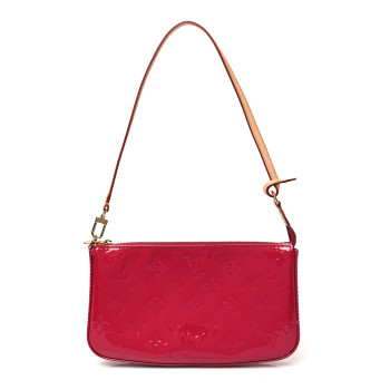 LOUIS VUITTON Vernis Pochette Accessories NM Rose Indien