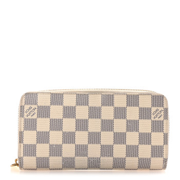 LOUIS VUITTON Damier Azur Zippy Wallet