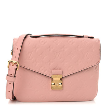 LOUIS VUITTON Empreinte Pochette Metis Rose Poudre