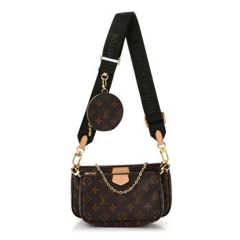 LOUIS VUITTON Monogram Multi Pochette Accessories Kaki