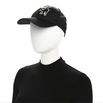 PRADA Nylon Baseball Monkey Cap M Black