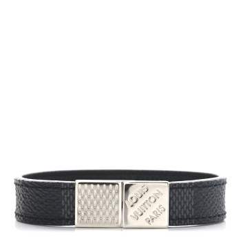 LOUIS VUITTON Damier Graphite Pull It Bracelet