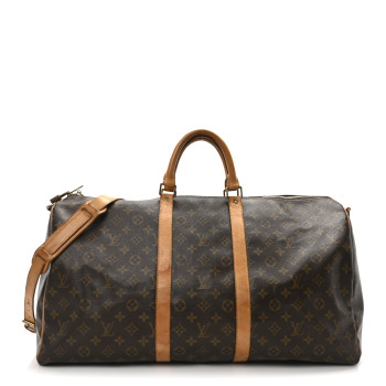 LOUIS VUITTON Monogram Keepall Bandouliere 55