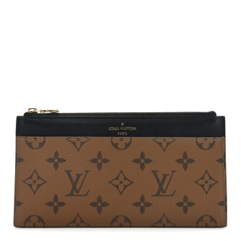 LOUIS VUITTON Reverse Monogram Slim Purse