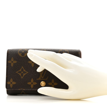 LOUIS VUITTON Monogram Porte-Monnaie Tresor Wallet